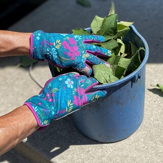 Foto 2 | Foto 2 | Guantes De Trabajo Sin Cordones Wells Lamont Con Estampado Botánico Para Mujer Tamaño Grande - Venta Internacional.