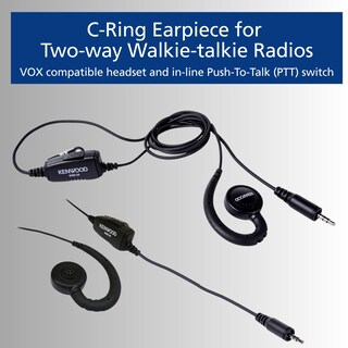 Foto 2 | Foto 2 | Auriculares Kenwood Khs-34 Walkie Talkie Micrófono Ptt - Venta Internacional.