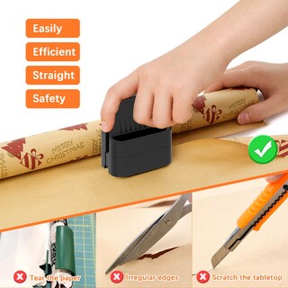 Foto 7 | Foto 7 | Cortador De Papel Para Envolver Lizaal Paquete De 2 Unidades Con Ruedas Y Cuchillas - Venta Internacional.