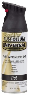 Foto 1 | Foto 1 | Pintura En Aerosol Rust-oleum Universal Para Todas Las Superficies Planas Color Negro 355 Ml - Venta Internacional.