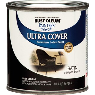 Foto 6 | Foto 6 | Pintura Rust-oleum Ultra Cover Satin Canyon Black 236 Ml - Venta Internacional.