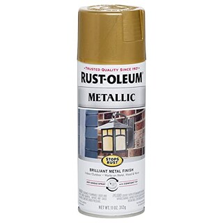Foto 3 | Foto 3 | Pintura En Aerosol Rust-oleum Stops Must Metallic Gold Rush 325 Ml - Venta Internacional.
