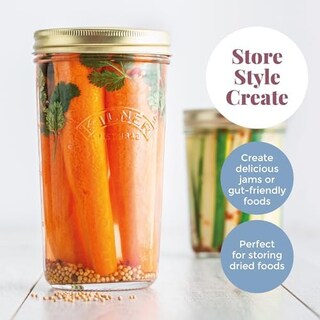 Foto 4 | Foto 4 | Conserve Jar Kilner De Vidrio De 1 Litro Con Tapa Sellada Al Vacío - Venta Internacional.