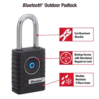 Foto 2 | Foto 2 | Teclado Bluetooth Padlock Master Lock 4401lhec De 5 8 Cm De Ancho - Venta Internacional.