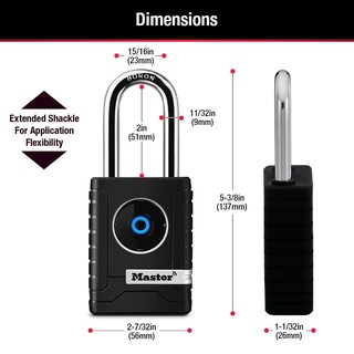 Foto 6 | Foto 6 | Teclado Bluetooth Padlock Master Lock 4401lhec De 5 8 Cm De Ancho - Venta Internacional.