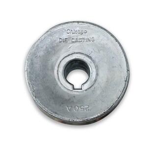 Foto 4 | Foto 4 | Polea Chicago Fundida A Presión Con Ranura En V Única 5 Cm De Profundidad X 1 9 Cm De Profundidad - Venta Internacional.