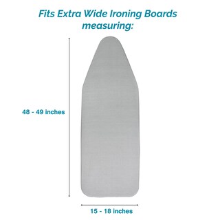 Foto 2 | Foto 2 | Funda Para Tabla De Planchar Polder Extra Ancha 122 X 38 Cm Algodón - Venta Internacional.