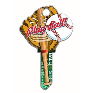 Foto 1 | Foto 1 | Llave En Blanco Con Forma De Pelota De Béisbol Sc1 De Lucky Line - Venta Internacional.