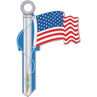 Foto 1 | Foto 1 | Llave En Blanco Lucky Line Sc1 Con Bandera Americana Para Casa - Venta Internacional.