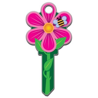 Foto 1 | Foto 1 | Llave En Blanco Con Forma De Llave Lucky Line Con Forma De Casa De Flores Sc1 - Venta Internacional.