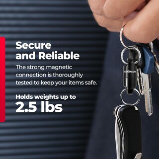 Foto 5 | Foto 5 | Llavero Key Smart Magconnect Magnético De Cierre Rápido Negro - Venta Internacional.