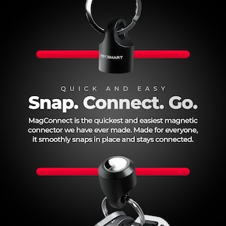 Foto 6 | Foto 6 | Llavero Key Smart Magconnect Magnético De Cierre Rápido Negro - Venta Internacional.