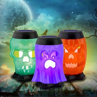 Foto 2 | Foto 2 | Farol Eléctrico Magic Seasons 12 Cm Minisolar Halloween - Venta Internacional.