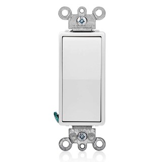 Foto 1 | Foto 1 | Interruptor Decora Leviton 05604 De 15 Amperios Y 4 Vías Color Blanco - Venta Internacional.