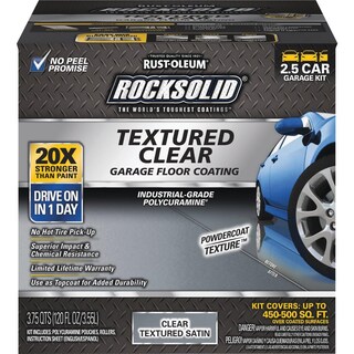 Foto 1 | Foto 1 | Kit De Revestimiento Para Pisos De Garaje Rust-oleum Rocksolid 2.5 Para Automóviles Transparente - Venta Internacional.