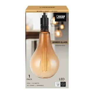 Foto 1 | Foto 1 | Bombilla Led Feit Electric Ps50 Cristal Ámbar 60 W Cálida - Venta Internacional.