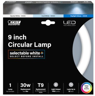Foto 2 | Foto 2 | Bombilla Feit Electric Fc9 De 9 Pulgadas Con Forma Circular 1400 Lúmenes 120-277 V - Venta Internacional.