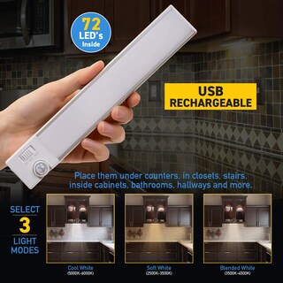 Foto 2 | Foto 2 | Sensor De Luz Para Debajo Del Armario Soporte Magnético Brite Slim Beam+ - Venta Internacional.