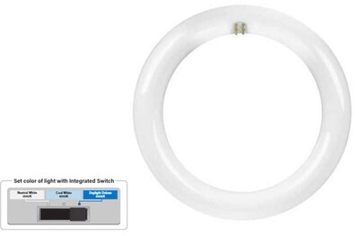 Foto 3 | Foto 3 | Bombilla Feit Electric Fc8 8 Pulgadas Circular 1400 Lm 15 W 120 V - Venta Internacional.