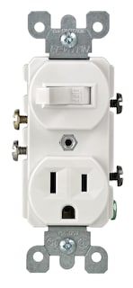 Foto 1 | Foto 1 | Toma De Corriente Eléctrica Leviton 109-05225-wsp Con Interruptor Combinado 15a 120v - Venta Internacional.