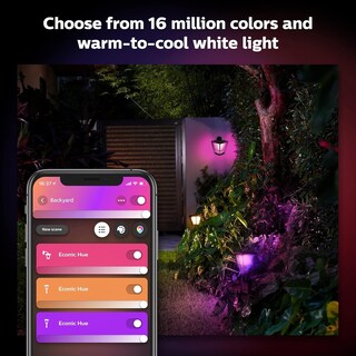 Foto 3 | Foto 3 | Lámpara Smart Pathway Philips Hue Econic Outdoor De 8 W Paquete De 1 Unidad - Venta Internacional.