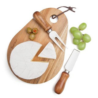 Foto 1 | Foto 1 | Juego De Tablas Para Quesos Final Touch Madera De Acacia 19 Cm 3 Piezas - Venta Internacional.