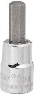 Foto 1 | Foto 1 | Broca Hexagonal 8 Mm Transmisión Métrica En Forma De Media Luna 3/8 Pulgadas - Venta Internacional.