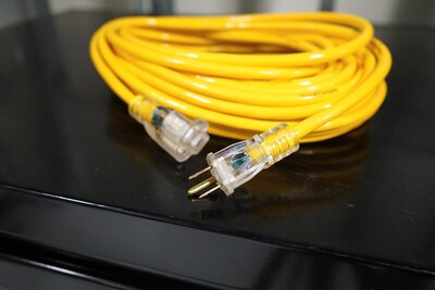 Foto 6 | Foto 6 | Cable De Extensión Chaqueta Amarilla Resistente 25 Pies Calibre 12 - Venta Internacional.