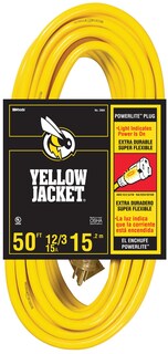 Foto 1 | Foto 1 | Cable De Extensión Yellow Jacket 2884 12/3 15 A 50 Pies Con Extremos Iluminados - Venta Internacional.