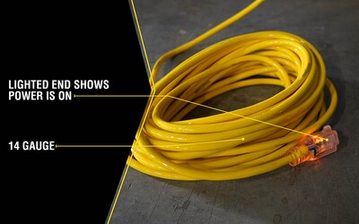 Foto 3 | Foto 3 | Cable De Extensión Yellow Jacket 2886 Con Certificación Ul 14/3 15 A 7 62 M - Venta Internacional.