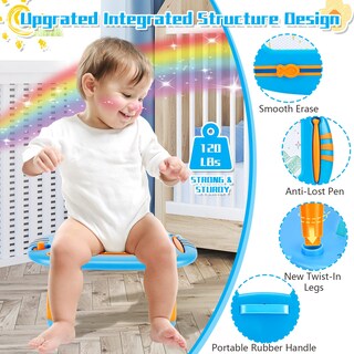 Foto 4 | Foto 4 | Pizarra Magnética Para Dibujar Con Garabatos Merguez Para Niños De 1 A 3 Años - Venta Internacional.