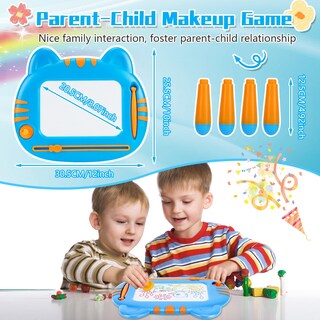 Foto 7 | Foto 7 | Pizarra Magnética Para Dibujar Con Garabatos Merguez Para Niños De 1 A 3 Años - Venta Internacional.