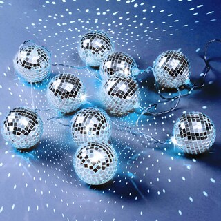 Foto 1 | Foto 1 | Cadena De Luces Con Bolas De Discoteca Youdepot 10 Led 3 M Bola De Espejo - Venta Internacional.
