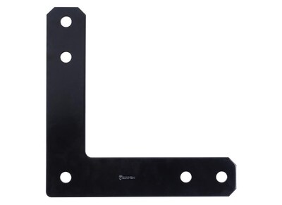 Foto 5 | Foto 5 | Plato De Esquina Hampton 30 X 30 Cm Acero Negro 0 5 Cm De Grosor - Venta Internacional.