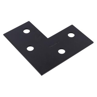 Foto 1 | Foto 1 | Plato De Esquina Hampton Black Steel 15 24 X 15 24 X 0 32 Cm - Venta Internacional.