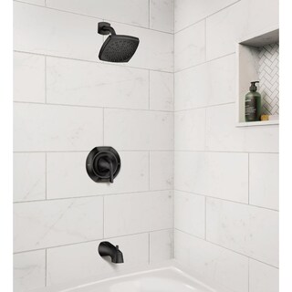 Foto 2 | Foto 2 | Grifo Para Bañera Y Ducha Moen Lindor 82504bl Negro Mate - Venta Internacional.