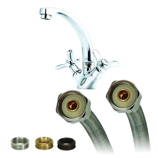 Foto 2 | Foto 2 | Conector De Grifo Fluidmaster B4f20u 51 Cm De Acero Inoxidable - Venta Internacional.