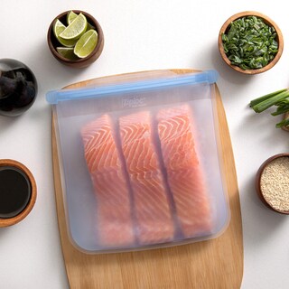 Foto 6 | Foto 6 | Bolsa De Almacenamiento De Alimentos Ziploc Endurables 8 Tazas De Silicona - Venta Internacional.