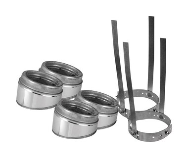 Foto 1 | Foto 1 | Kit De Codos Aislantes Selkirk De Acero Inoxidable 30° 8 Pulgadas De Profundidad (2 Unidades) - Venta Internacional.