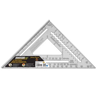 Foto 3 | Foto 3 | Rafter Square Johnson Ras-120 30 Cm De Aluminio Plateado - Venta Internacional.