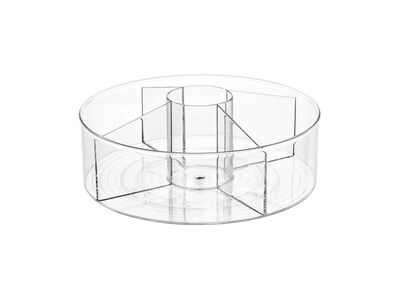 Foto 1 | Foto 1 | Organizador Lazy Susan De Plástico Interdesign Linus  29 Cm  Transparente - Venta Internacional.