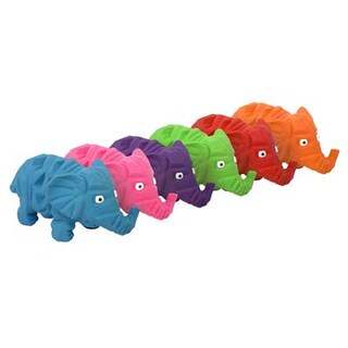 Foto 1 | Foto 1 | Juguete Para Perros Con Forma De Elefante De Látex Para Mascotas 20 Cm Varios Colores - Venta Internacional.