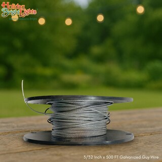 Foto 4 | Foto 4 | Luces Navideñas Brillantes De Alambre De Acero Galvanizado 152 M Resistentes A La Corrosión - Venta Internacional.