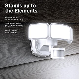 Foto 2 | Foto 2 | Luz De Seguridad Led Feit Electric Con Sensor De Movimiento De 46 W 5000 Lm - Venta Internacional.