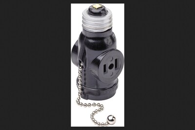 Foto 1 | Foto 1 | Portalámparas Con Enchufe Y Cadena De Tracción Leviton 007-1406 125v - Venta Internacional.