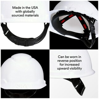 Foto 6 | Foto 6 | Casco 3m Chhwh1-v-12-dc Ventilado Con Pinlock Blanco - Venta Internacional.