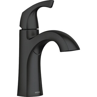 Foto 1 | Foto 1 | Grifo Moen Lindor 84505bl Negro Mate Para Un Solo Orificio - Venta Internacional.