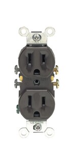 Foto 1 | Foto 1 | Receptáculo Dúplex Leviton S00-05320-00s 125 V 15 A Marrón - Venta Internacional.
