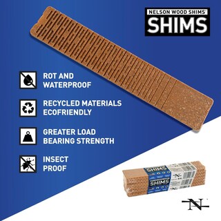 Foto 3 | Foto 3 | Paquete Compuesto Wood Shims Nelson De 20 Cm Paquete De 12 - Venta Internacional.