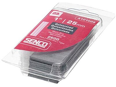 Foto 2 | Foto 2 | Tornillos Senco A101009 Calibre 23 25 Mm Micropines Galvanizados - Venta Internacional.